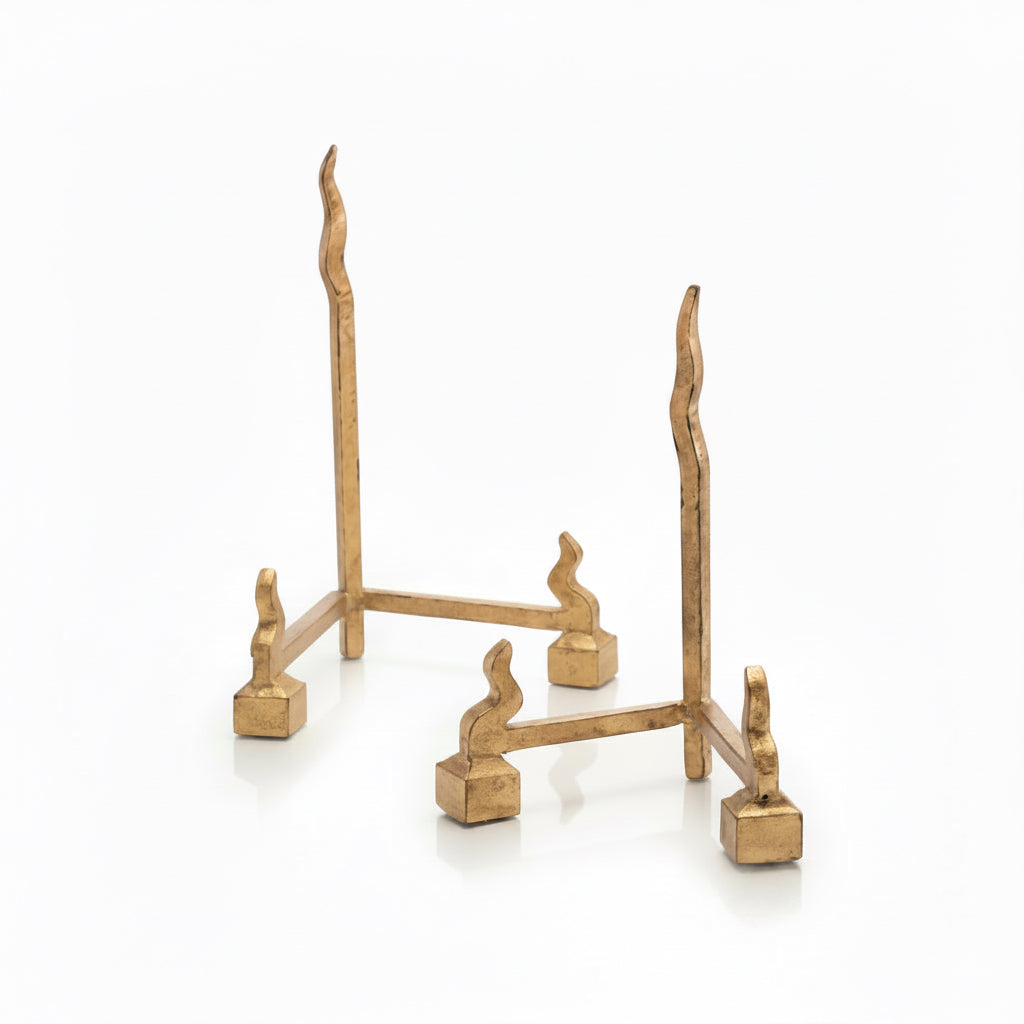 John-Richard forged charger stand, set of two | Cayen Home