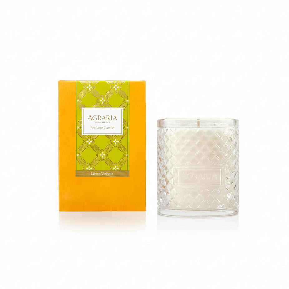 Agraria Lemon Verbena crystal candle, 7oz | Cayen Home