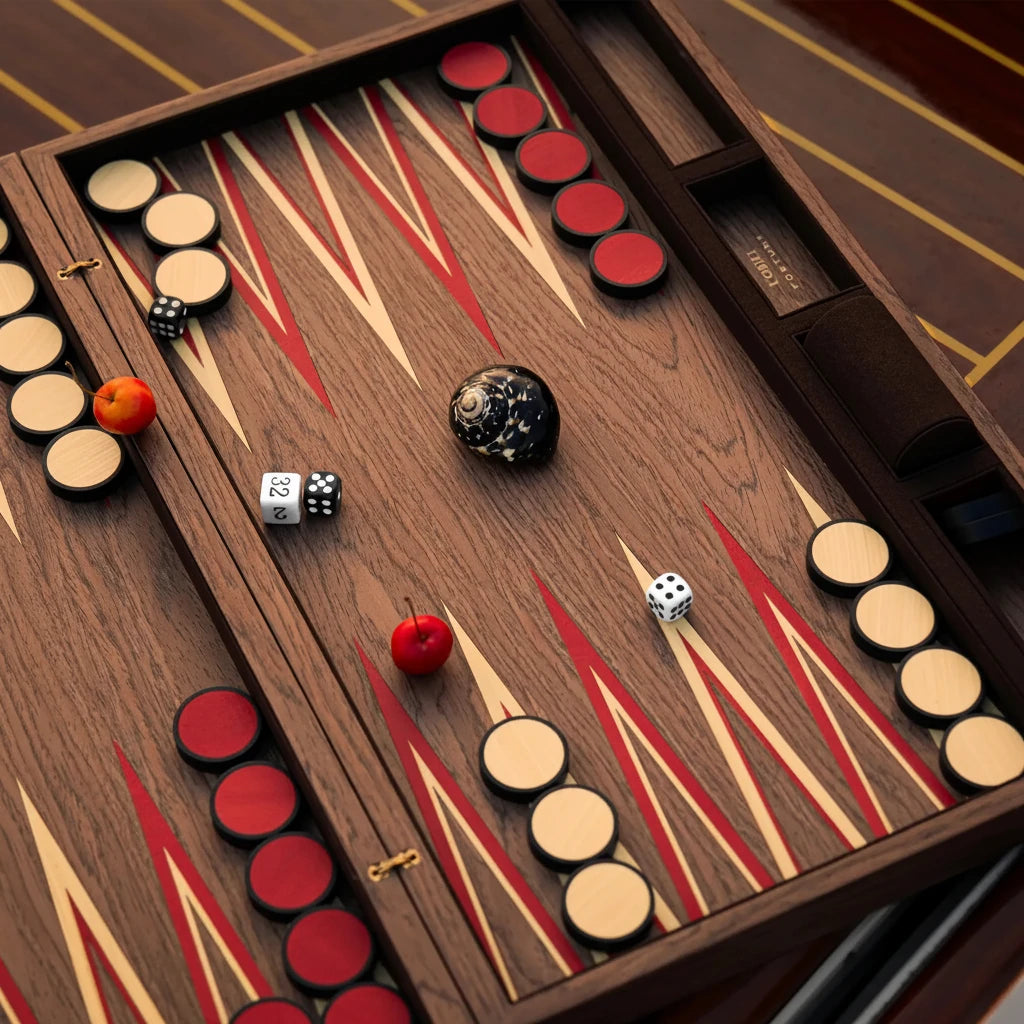 L'Objet Fortuny backgammon board, view 9 | Cayen Home