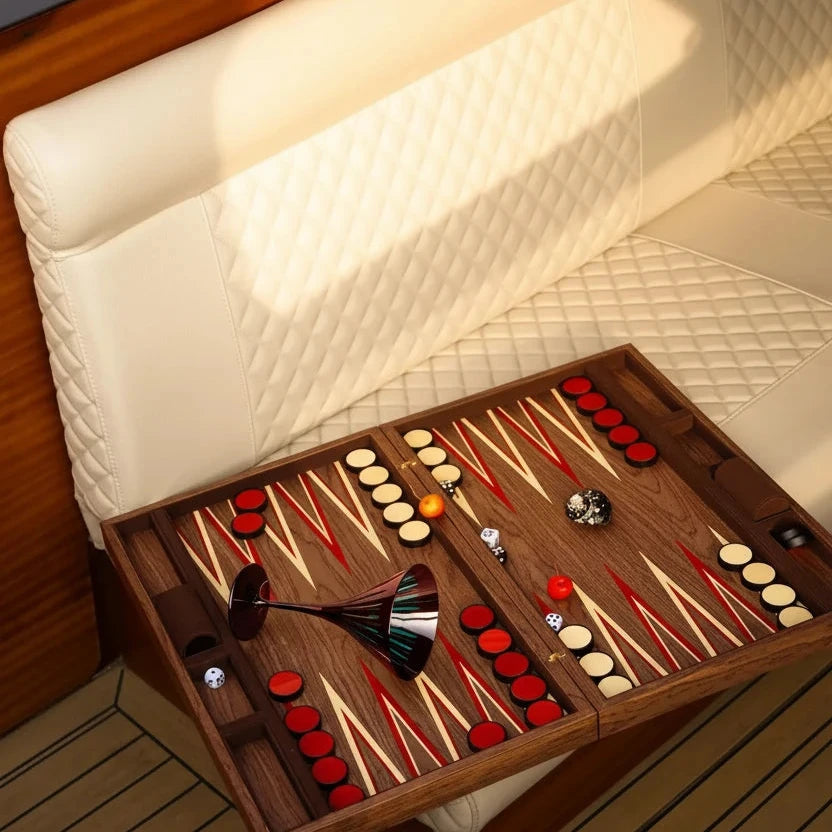 L'Objet Fortuny backgammon board, view 8 | Cayen Home