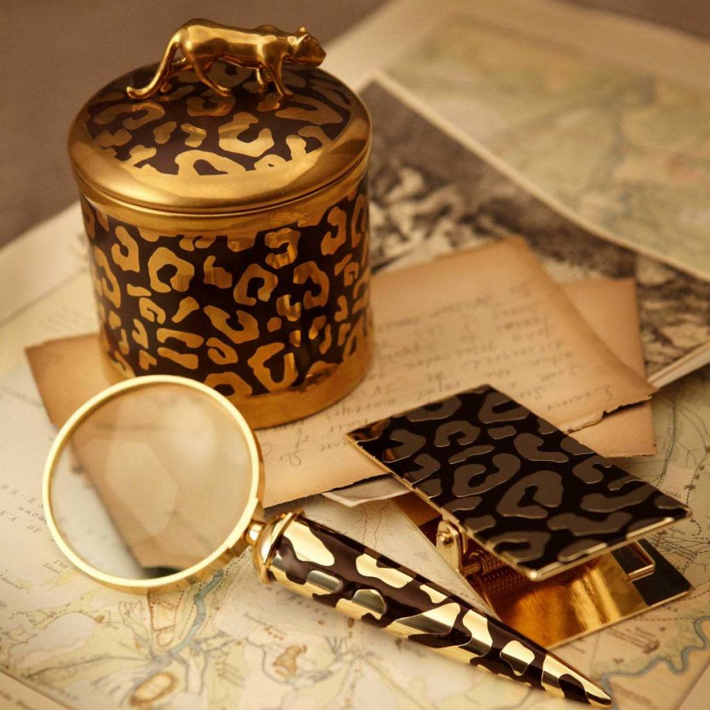 L'Objet leopard candle, view 2 | Cayen Home