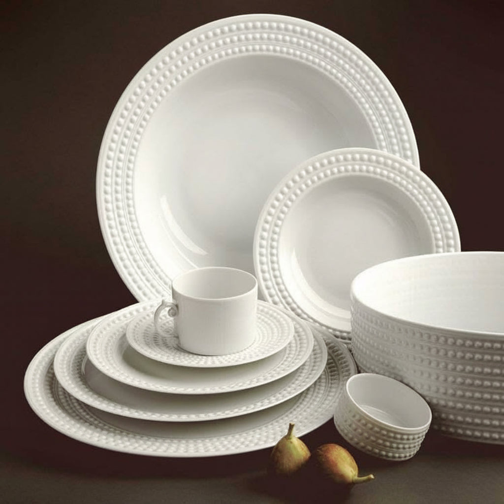 L'Objet Perlae dinner plate, view 3 | Cayen Home