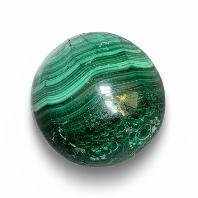 Malachite sphere, large | Cayen Home