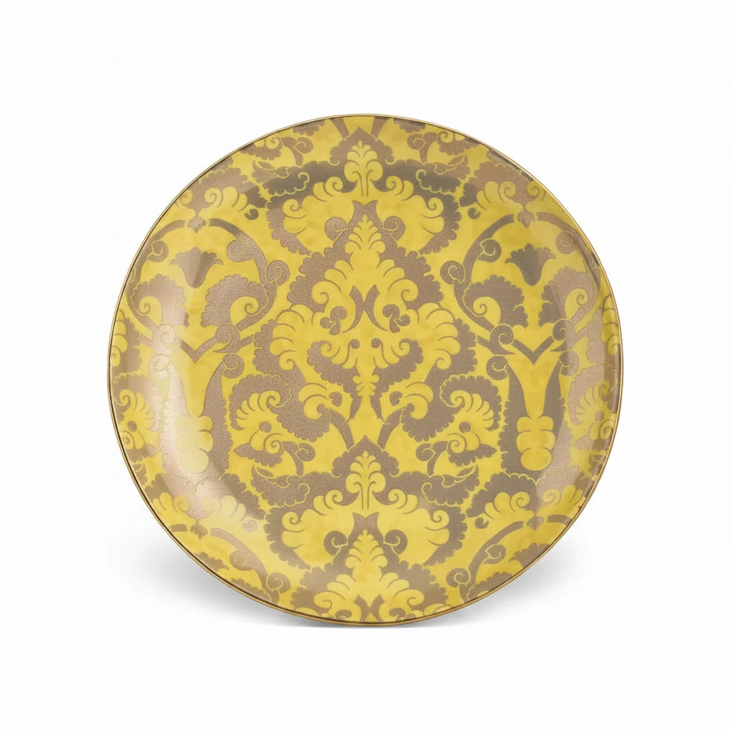 L'Objet Fortuny Laotze yellow coupe bowl, large | Cayen Home
