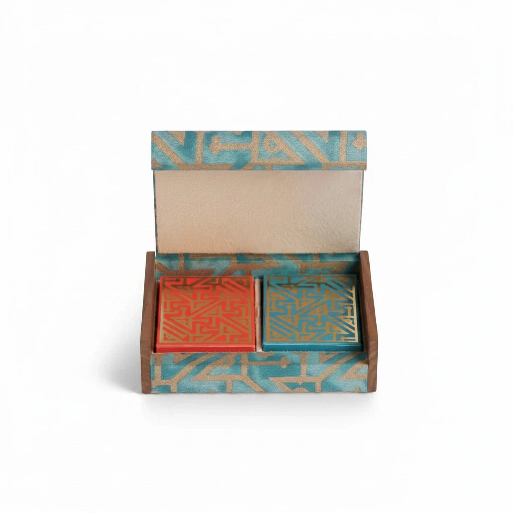 L'Objet Fortuny playing cards set, 2 decks, view 6 | Cayen Home