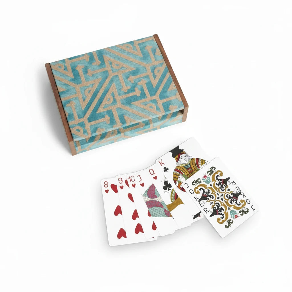 L'Objet Fortuny playing cards set, 2 decks, view 5 | Cayen Home