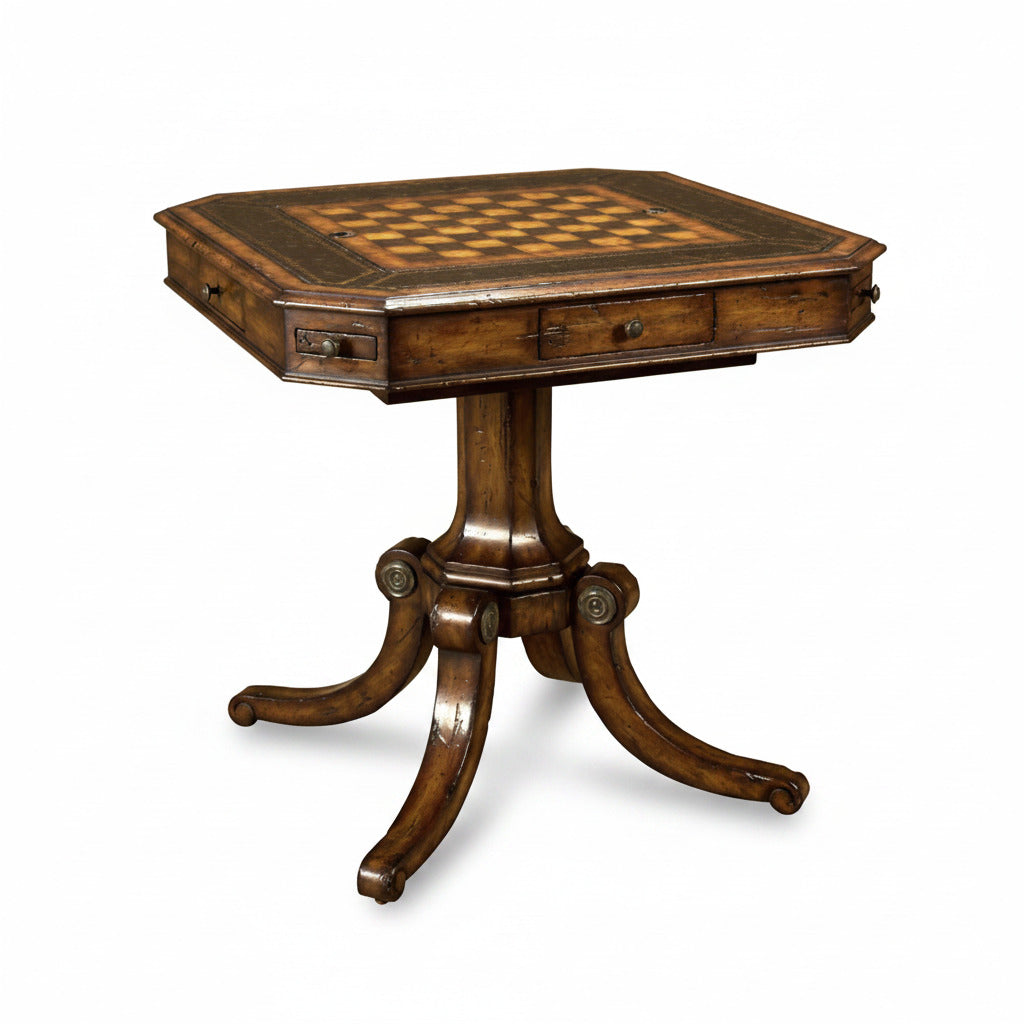 Maitland-Smith Choate game table | Cayen Home