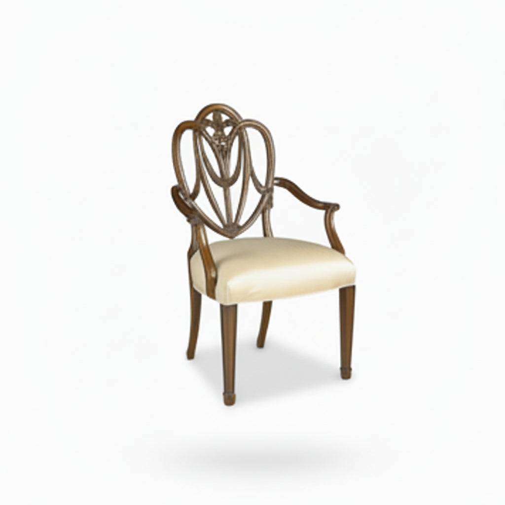 Maitland-Smith Heart arm chair | Cayen Home