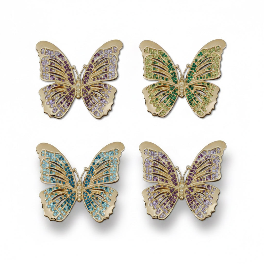 L'Objet Butterfly napkin jewels, set of 4 | Cayen Home