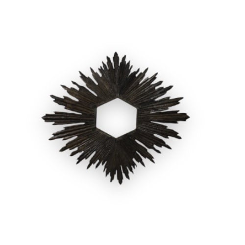 Jan Barboglio Marco Maxico iron mirror, small, view 2 | Cayen Home