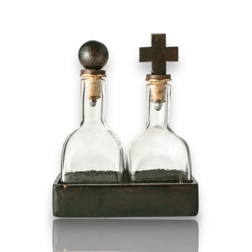 Jan Barboglio Compadre twin bottles with toppers | Cayen Home