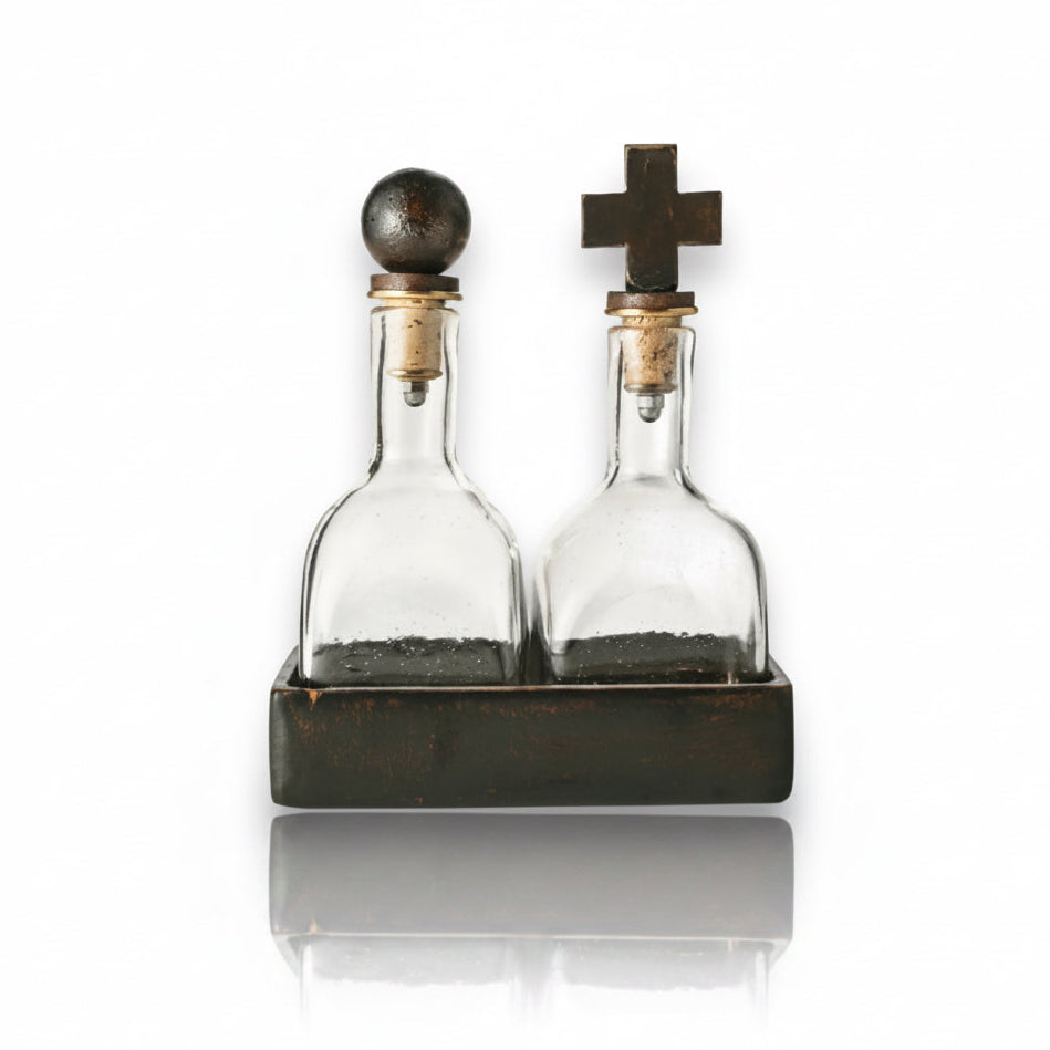Jan Barboglio Compadre twin bottles with toppers | Cayen Home