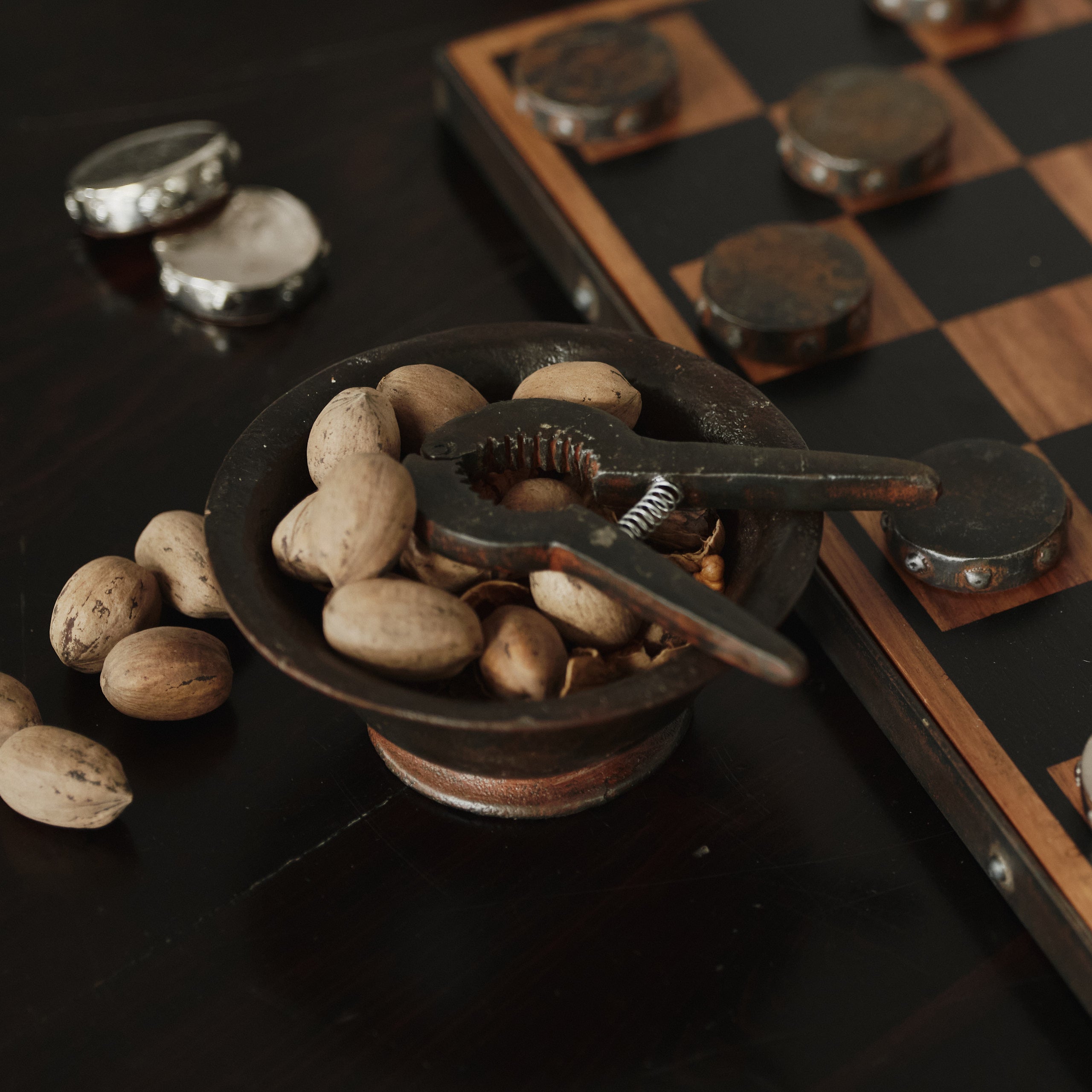 Jan Barboglio Cascaras bowl styled on a table