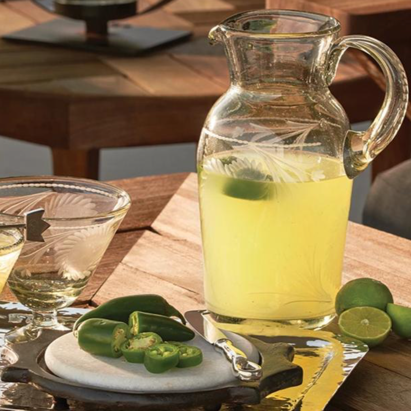 Jan Barboglio Jarron Girasol pitcher, view 2 | Cayen Home