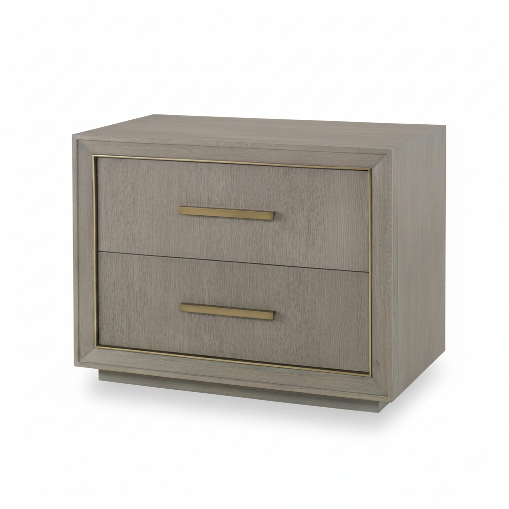 Century Kendall two-drawer nightstand | Cayen Home