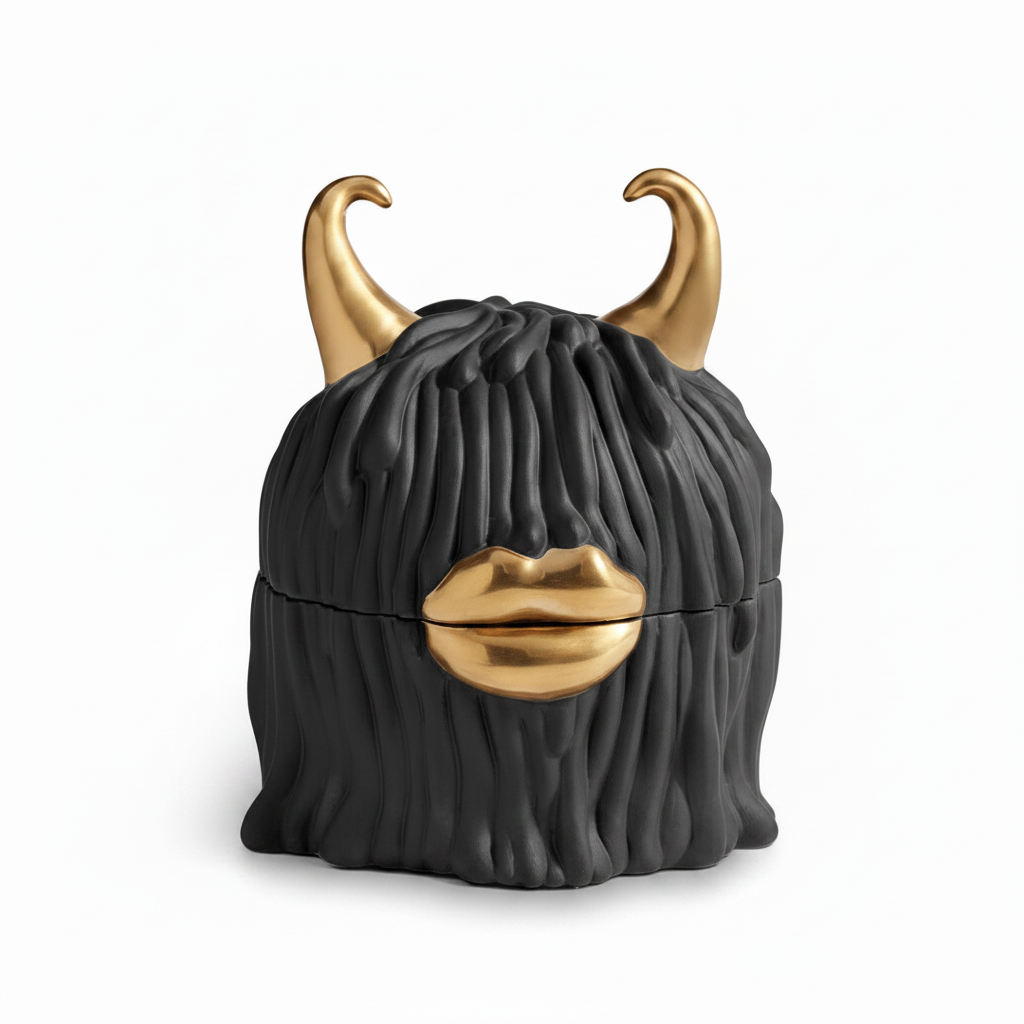 L'Objet Haas Lynda box and plates, set of 4 | Cayen Home