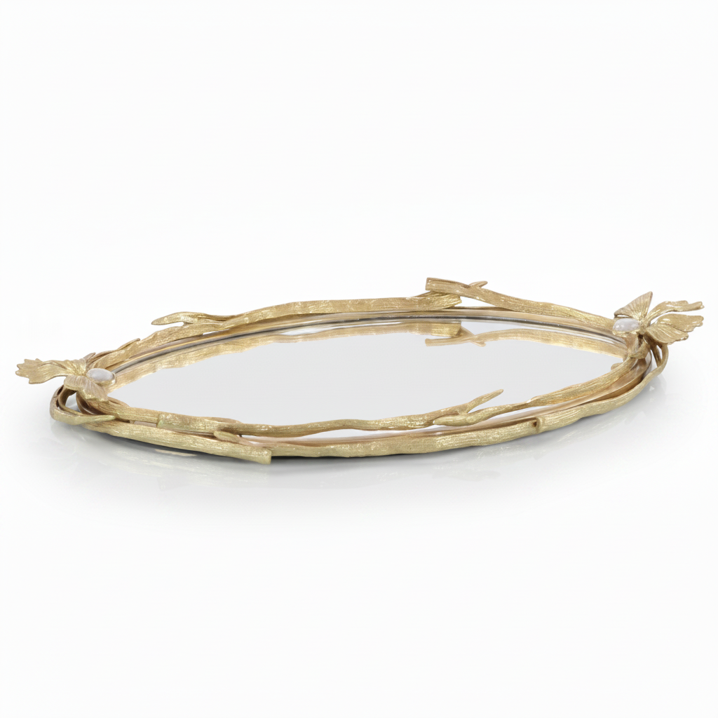 John-Richard Fleur stone tray | Cayen Home