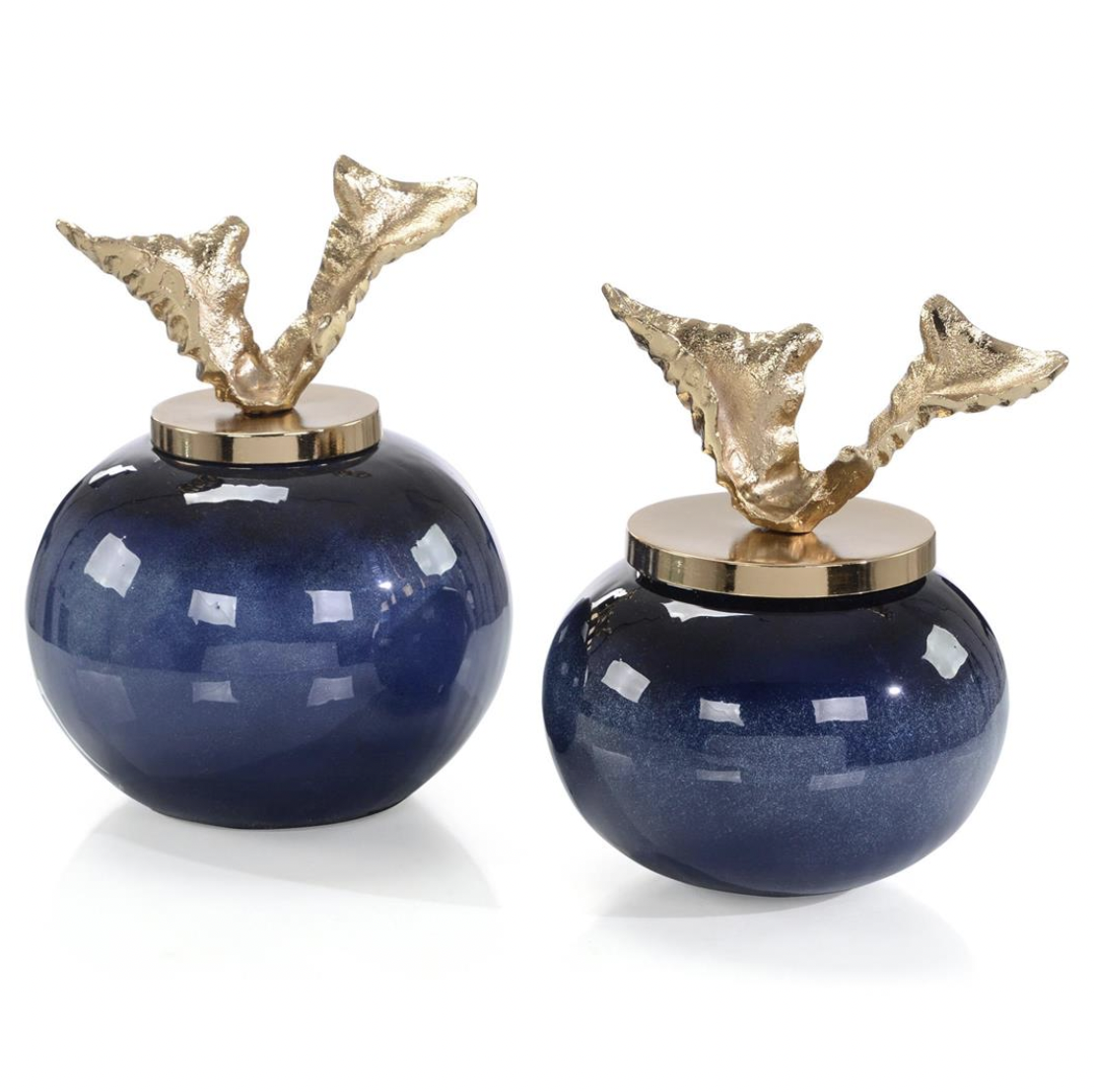John-Richard Blueberry vases, set of two | Cayen Home
