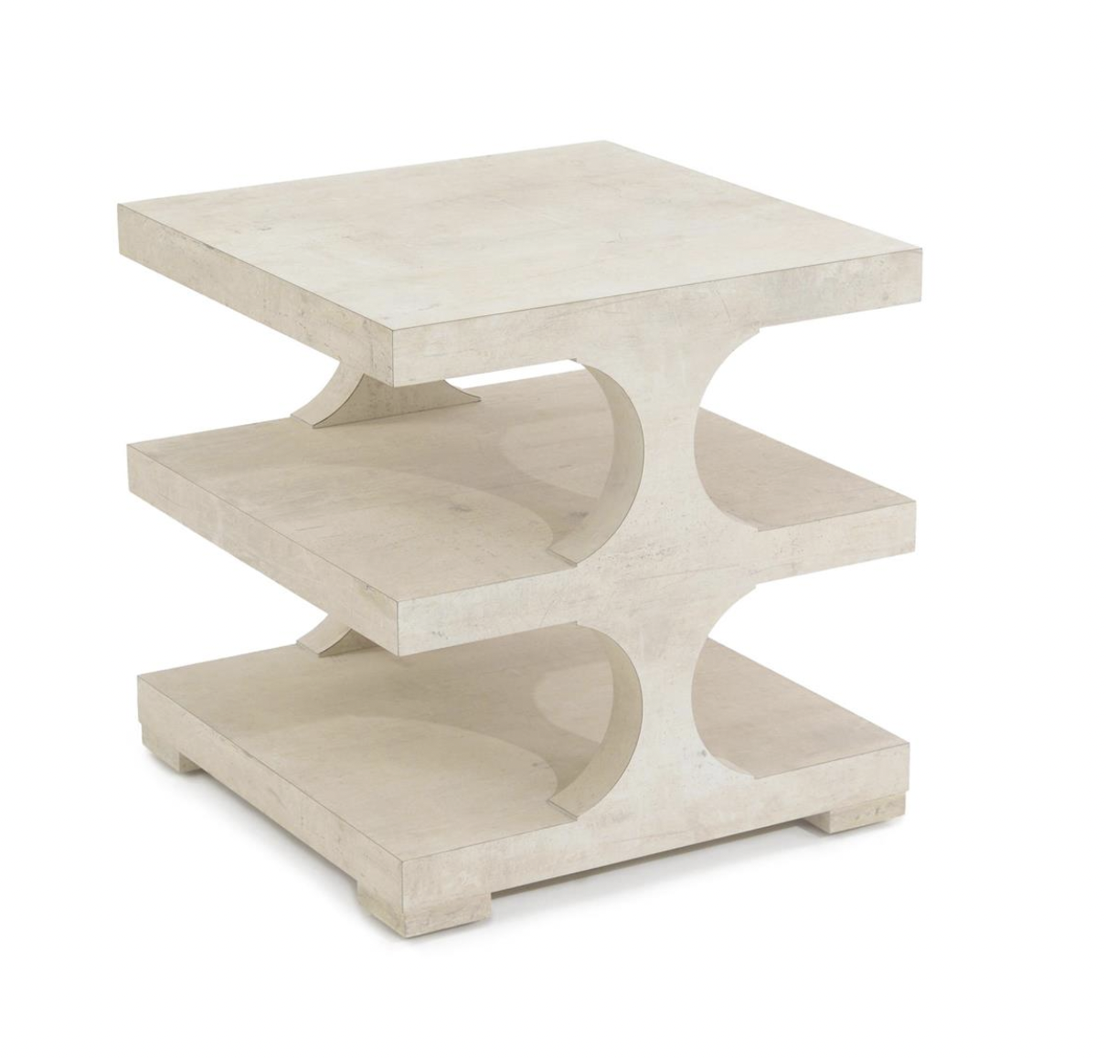 John-Richard Loftus three-tier end table | Cayen Home