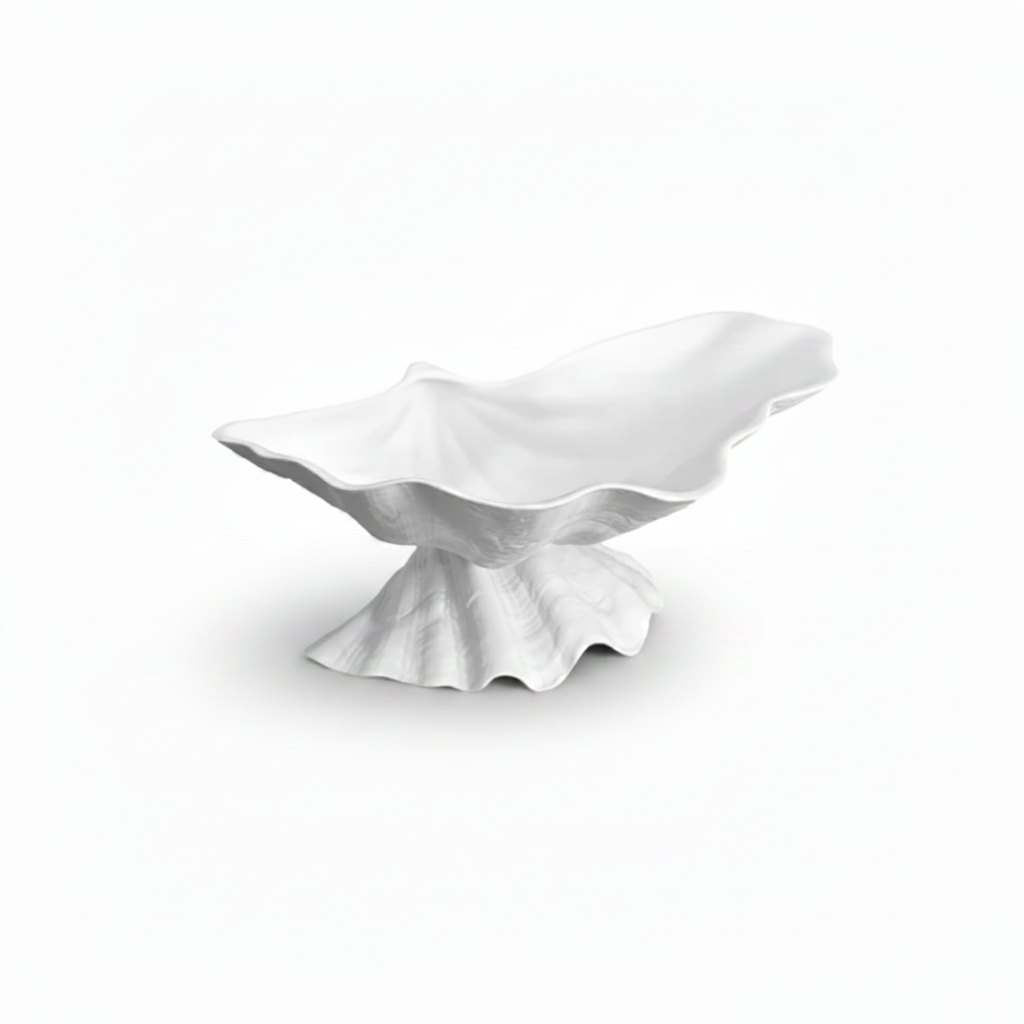L'Objet Neptune bowl, medium, white | Cayen Home