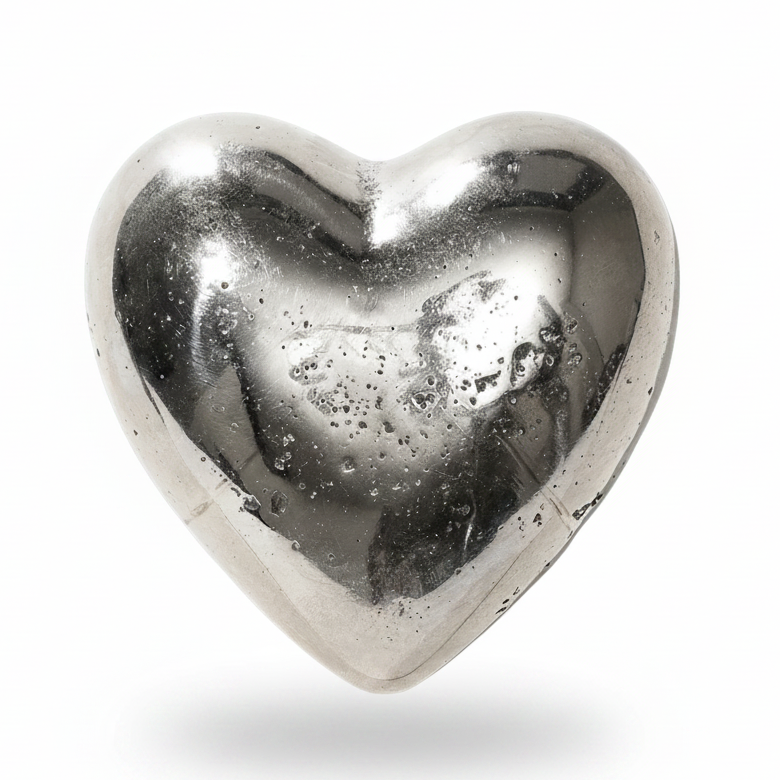 Jan Barboglio Full Heart, nickel | Cayen Home