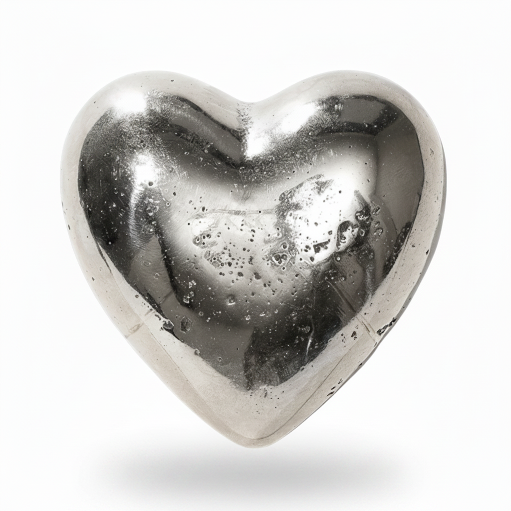 Jan Barboglio Full Heart, nickel | Cayen Home