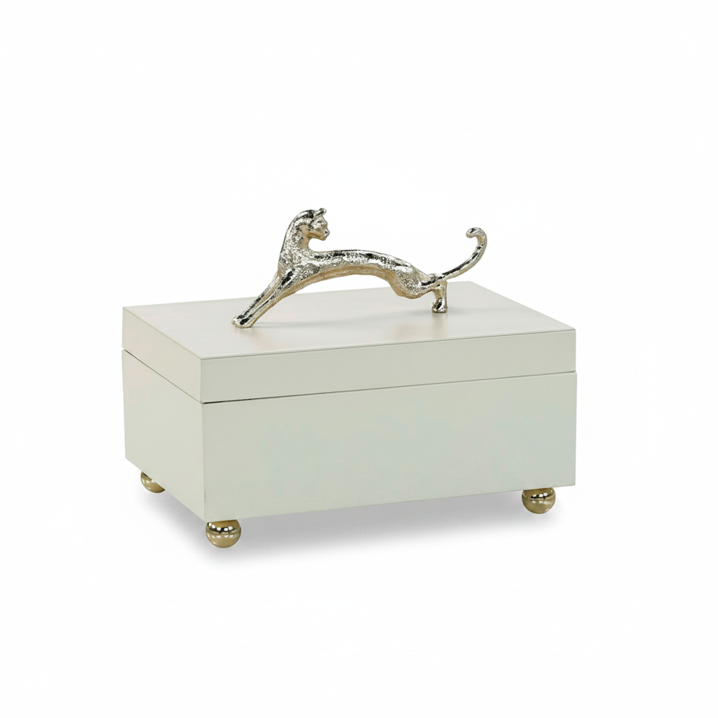 John-Richard Deco cheetah box | Cayen Home