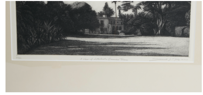 A View of Lotusland's Geranium Terrace, view 3 | Cayen Home