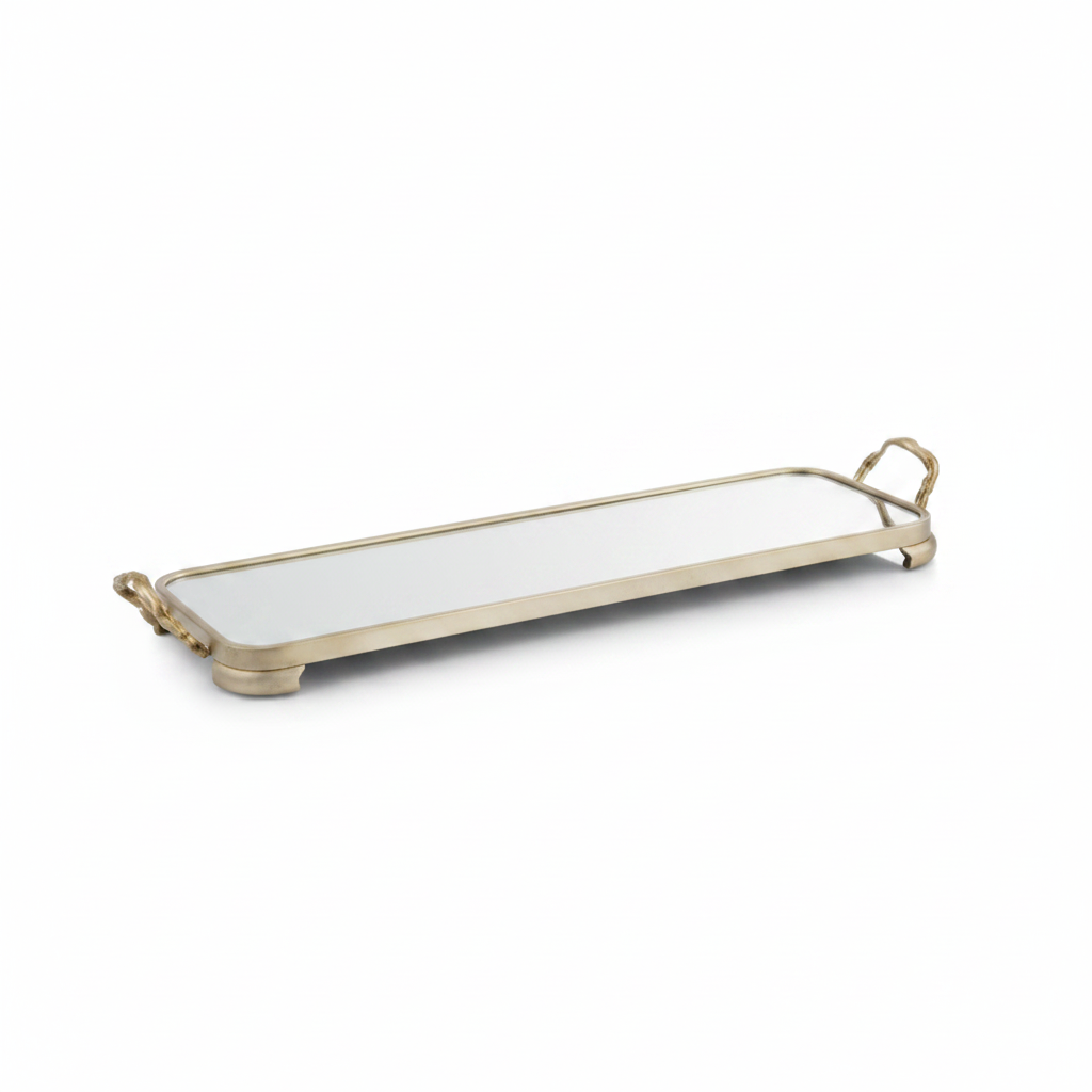 John-Richard eglomise mirror tray | Cayen Home