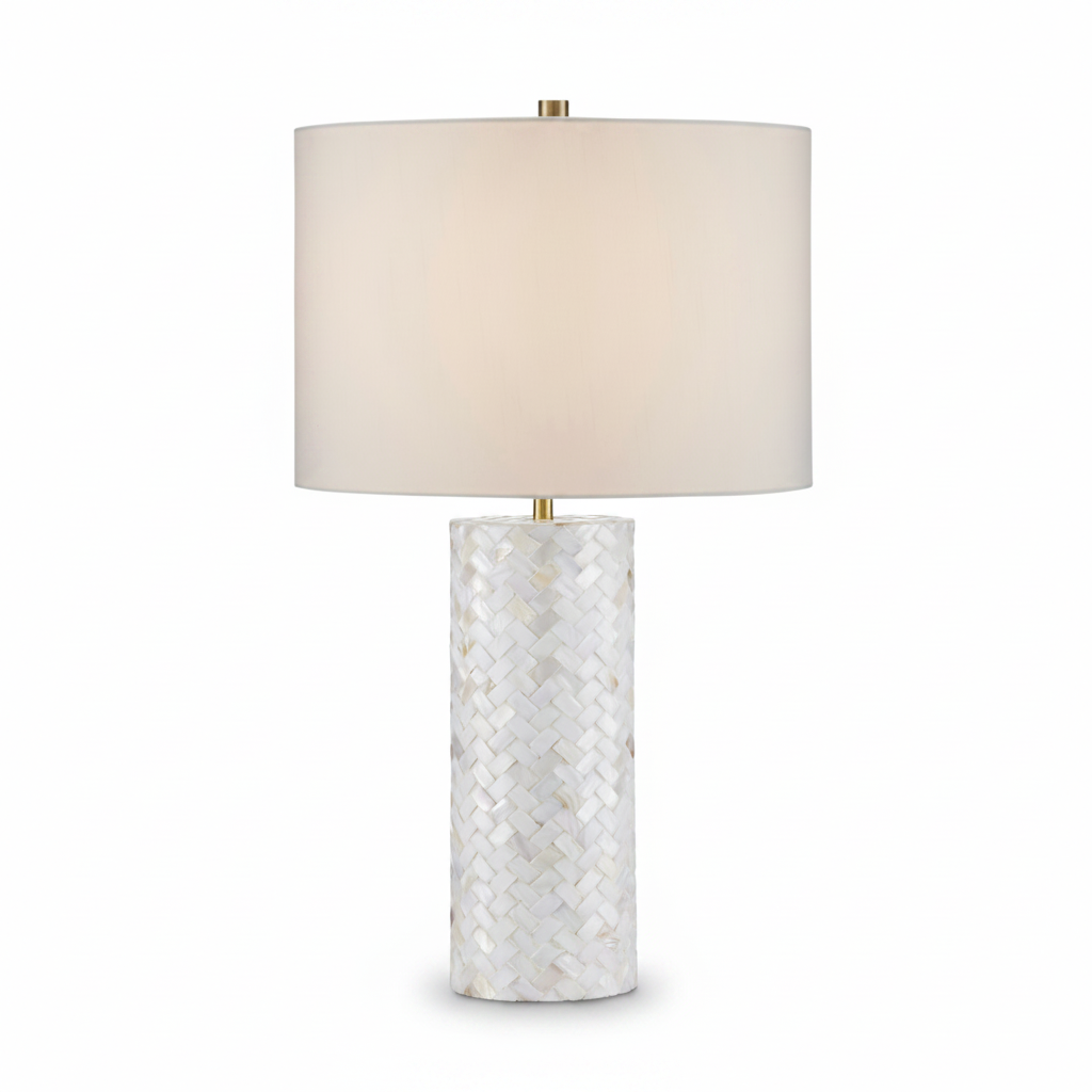 Currey & Co Meraki mother of pearl table lamp | Cayen Home