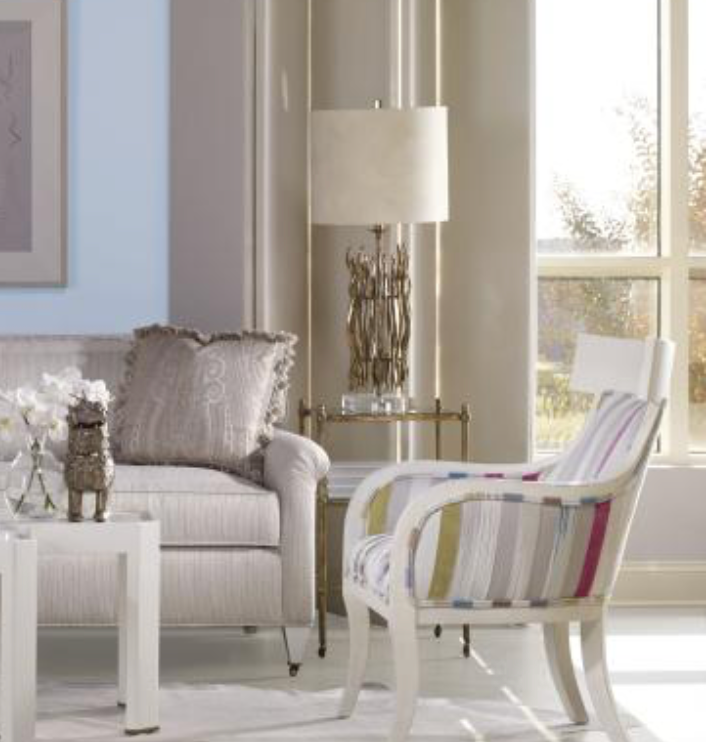 Century chairside antique mirrored table, view 2 | Cayen Home