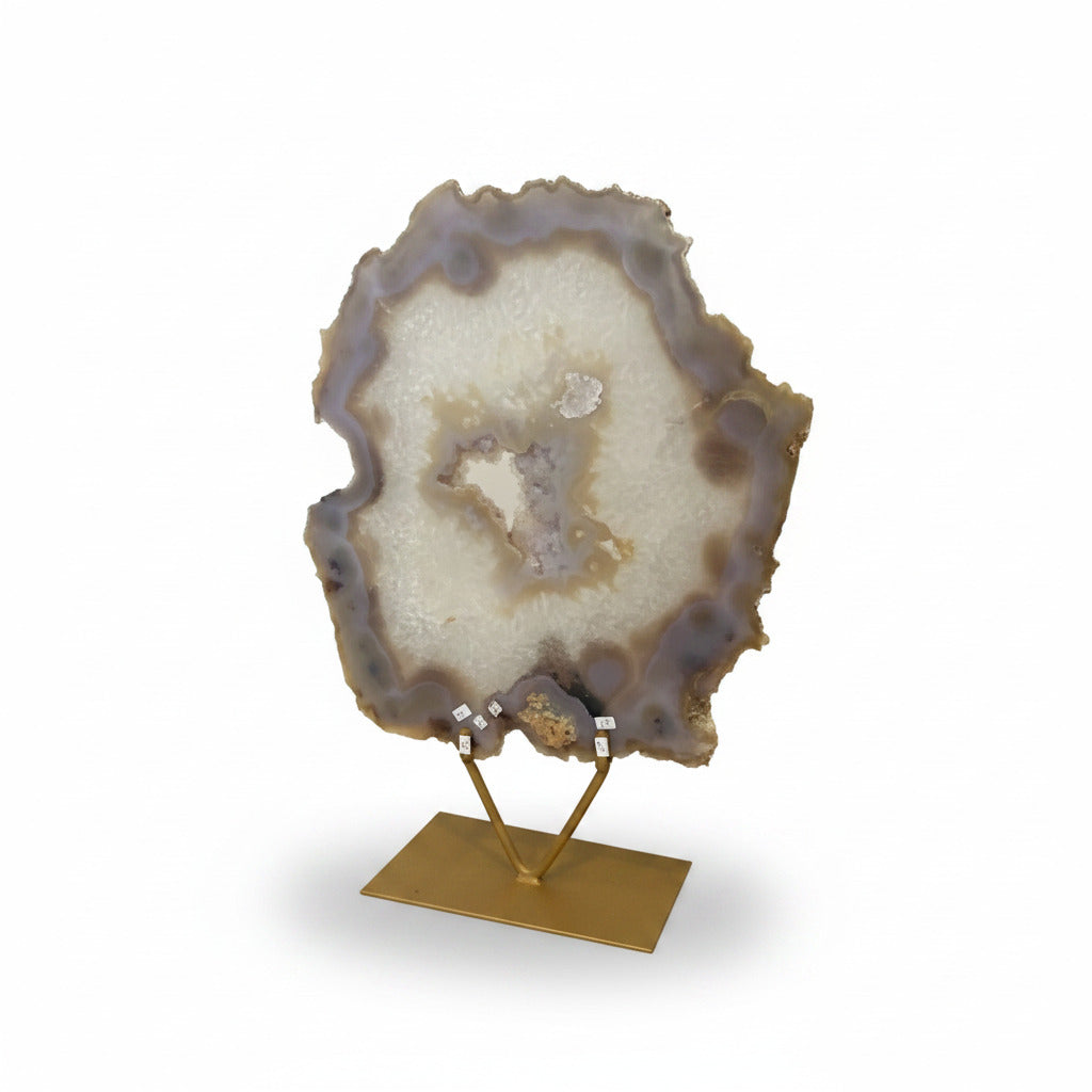 Cayen Collection — Agate slice — purple agate