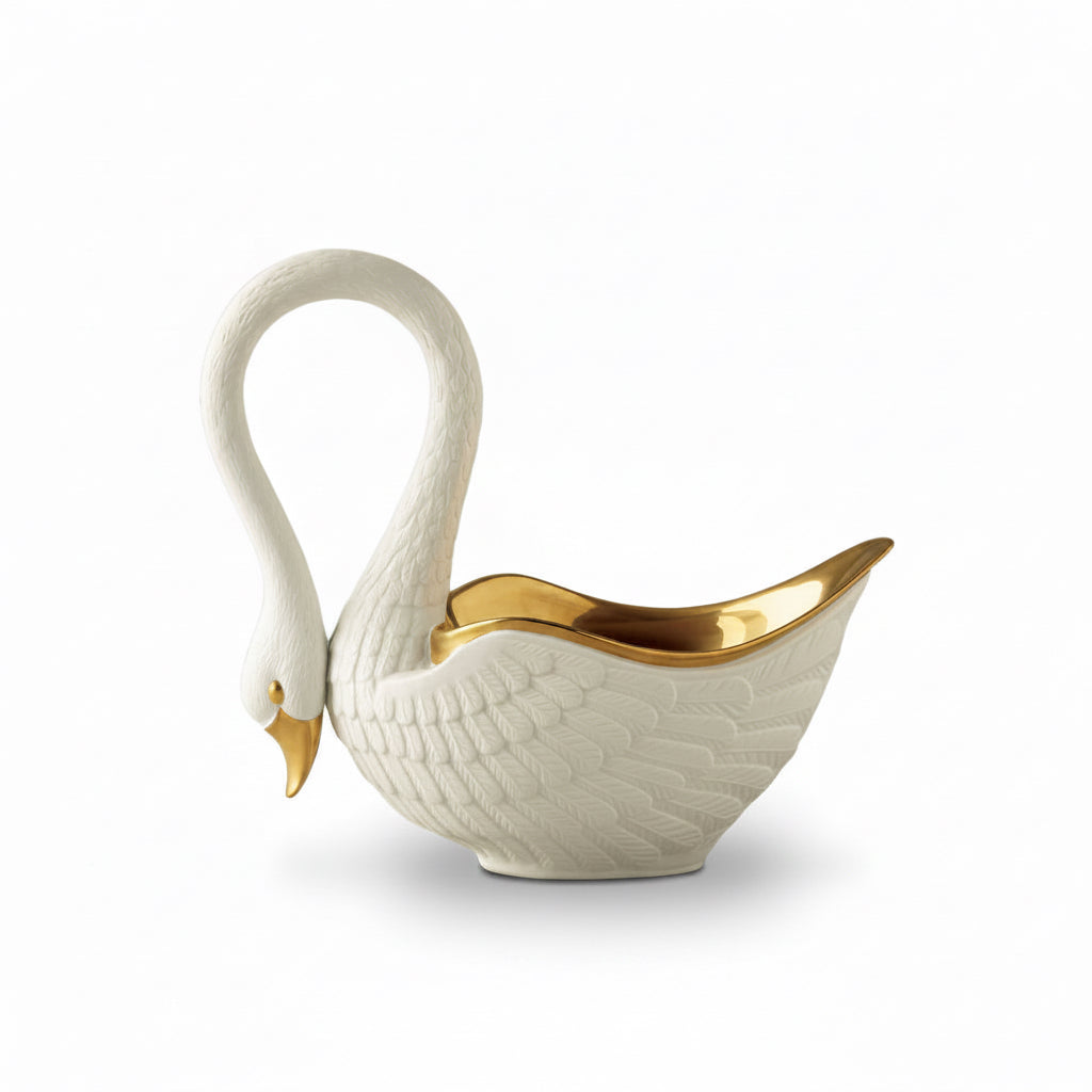 L'Objet swan bowl, white | Cayen Home