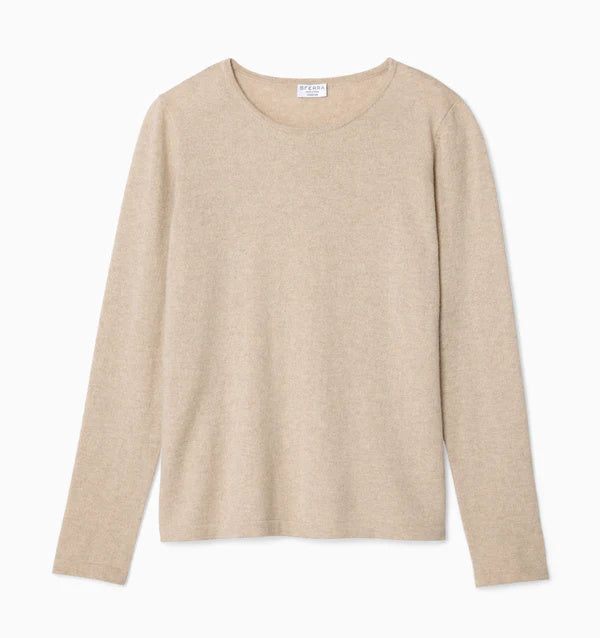 Sferra Intimita top, tan, view 3 | Cayen Home