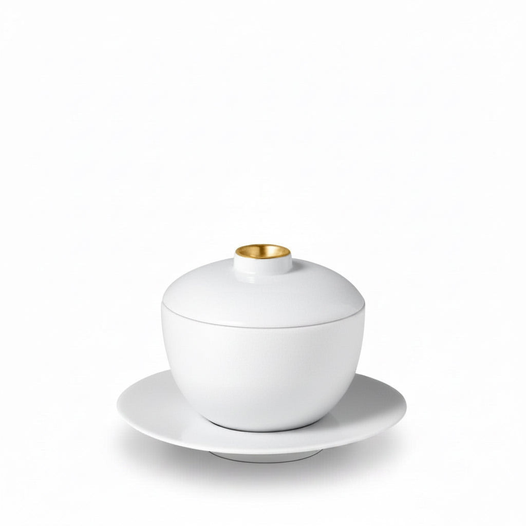 L'Objet Zen tea cup with lid and saucer | Cayen Home