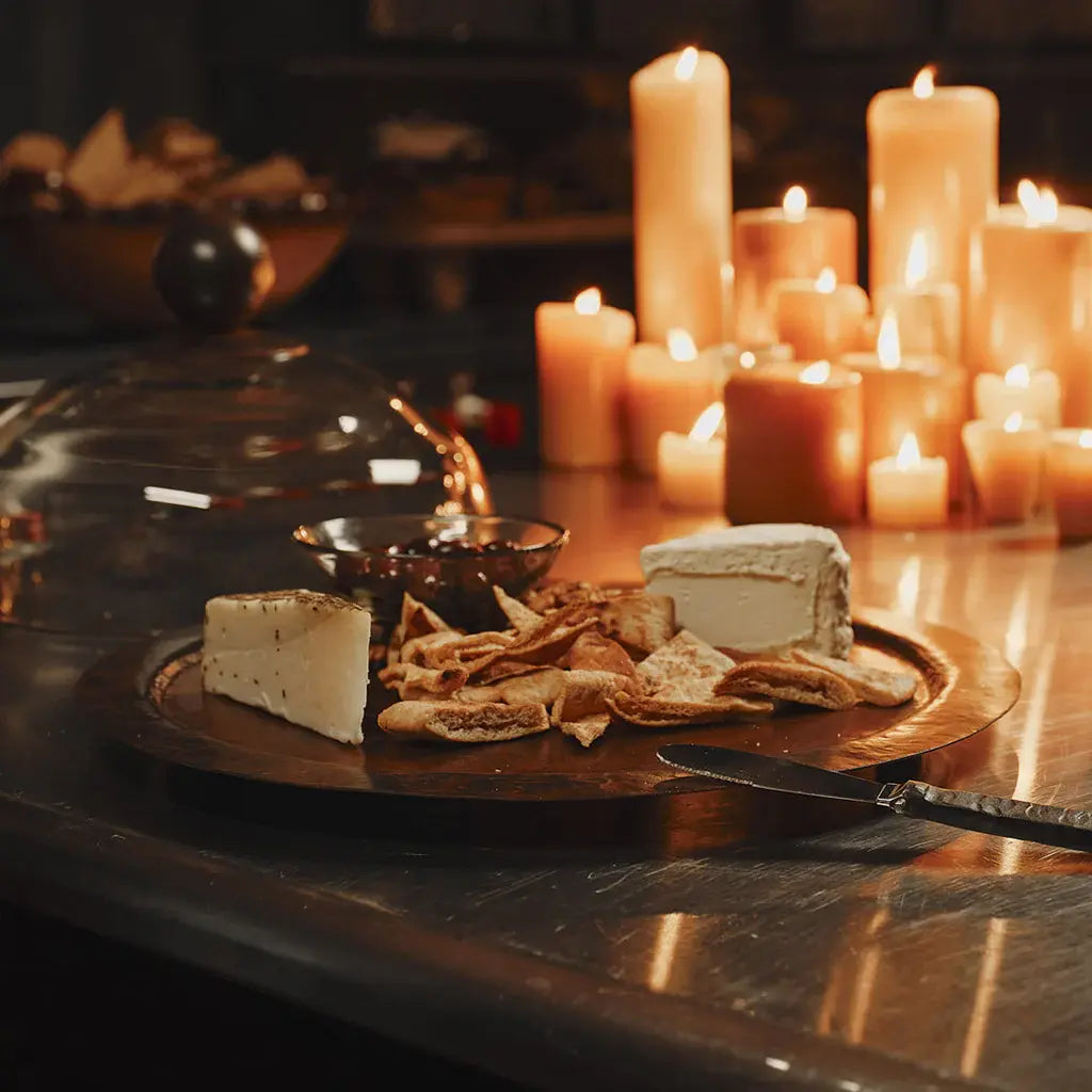 Jan Barboglio Quesera cheese plate with dome, view 6 | Cayen Home