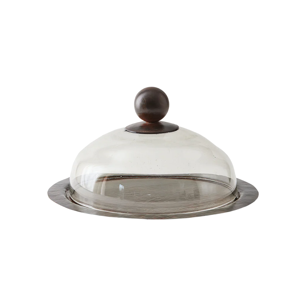 Jan Barboglio Quesera cheese plate with dome | Cayen Home