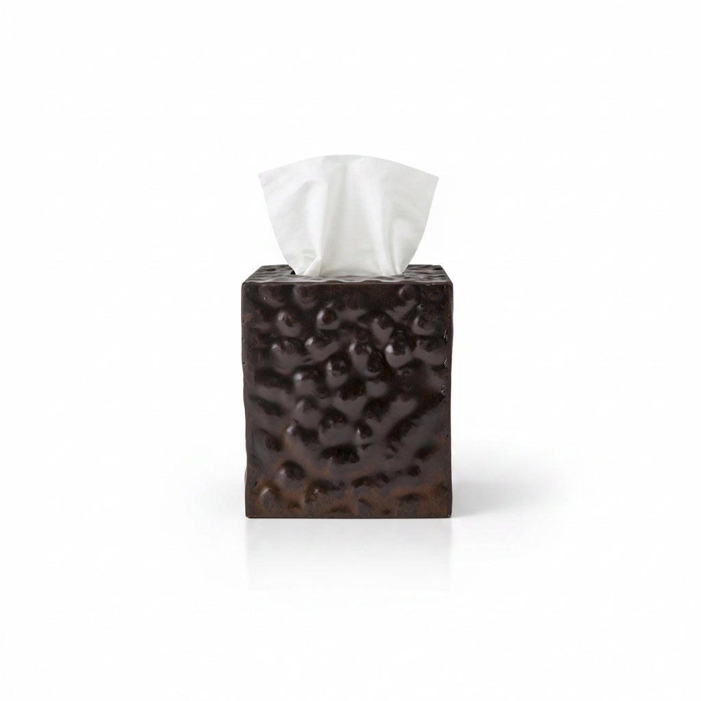 Jan Barboglio iron tissue box cover | Cayen Home