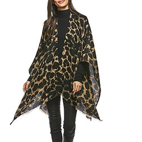 Grey leopard wrap | Cayen Home