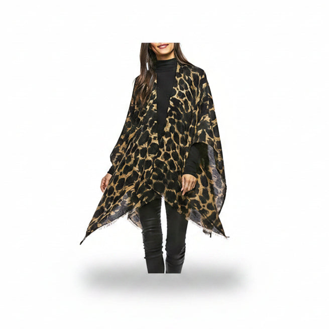 Grey leopard wrap | Cayen Home