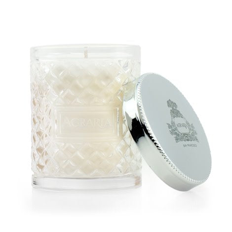 Agraria Lavender and Rosemary crystal candle, petite 3.4oz, view 2 | Cayen Home