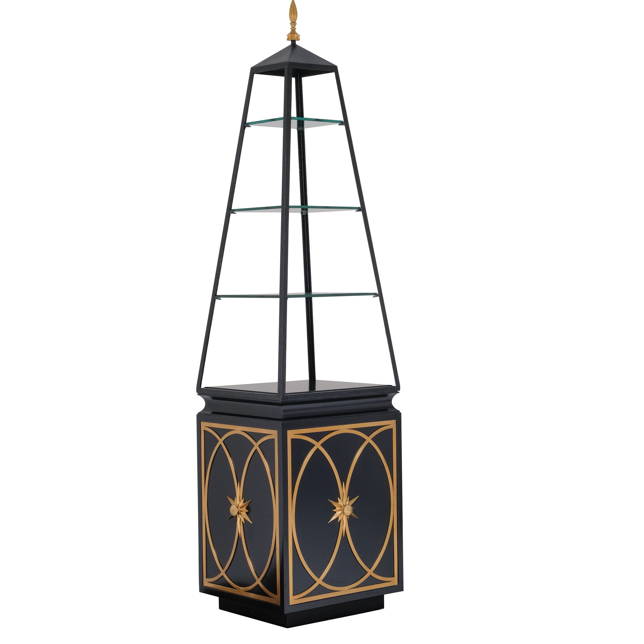 Maitland-Smith Cleopatra's Needle etagere | Cayen Home