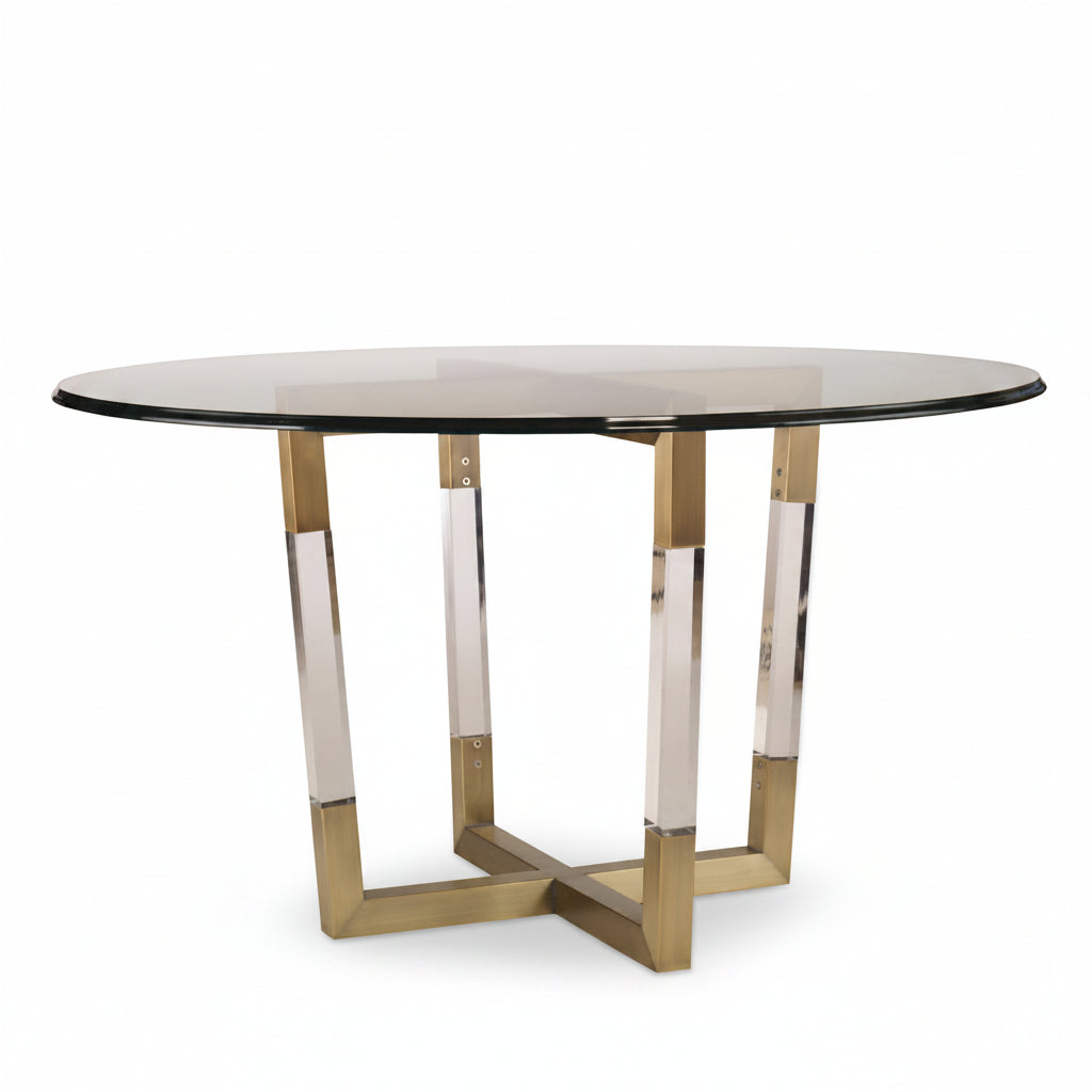 Century Lyndon lamp table, round top, 42 inch | Cayen Home