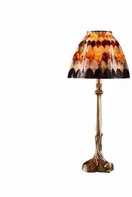 Maitland-Smith brass table lamp, view 2 | Cayen Home