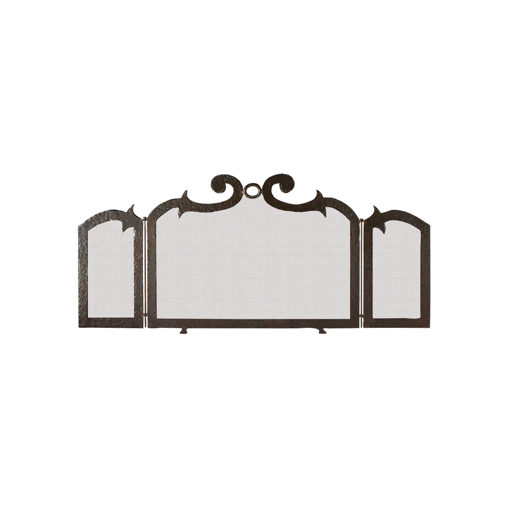 Jan Barboglio Argolla triple panel firescreen | Cayen Home