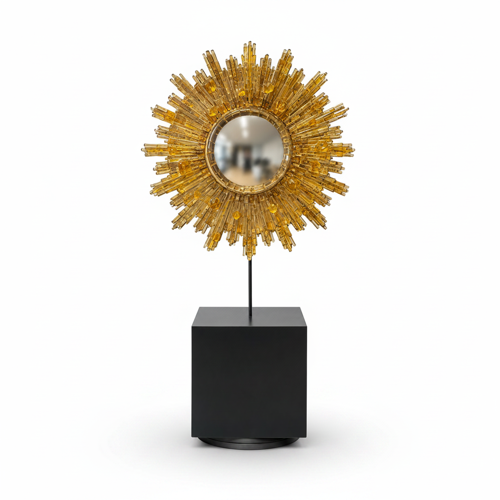 Ganus Convex Mirror Sculpture