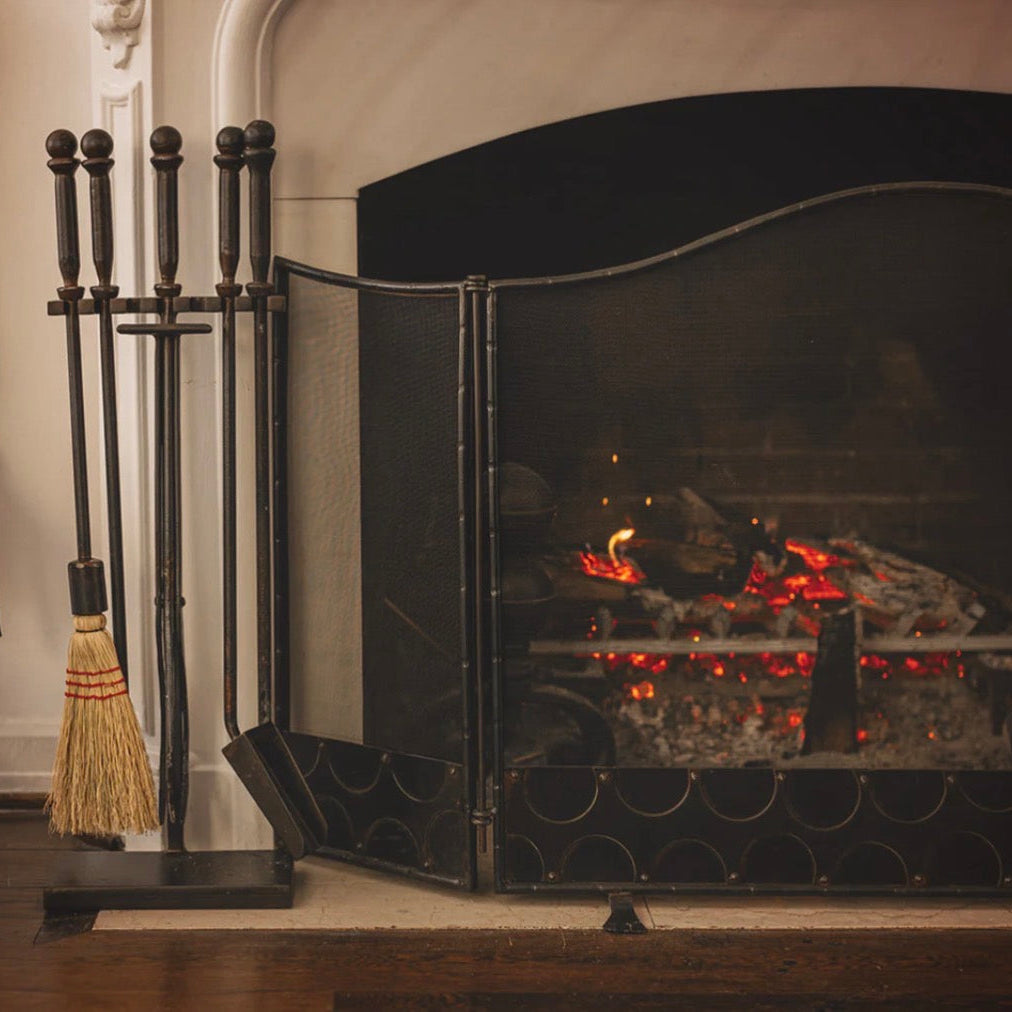 Jan Barboglio Balan fire tools, view 2 | Cayen Home
