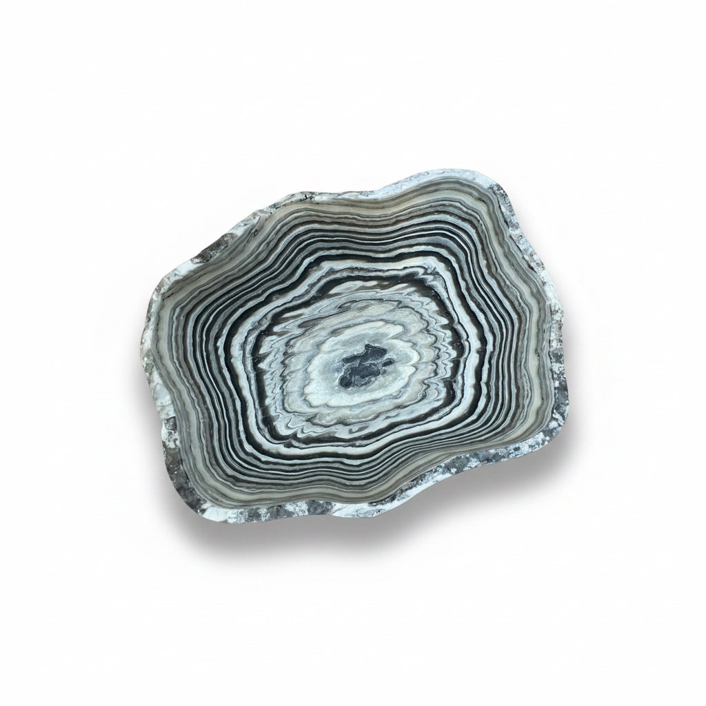 Zebra Onyx Bowl 33x25x14cm