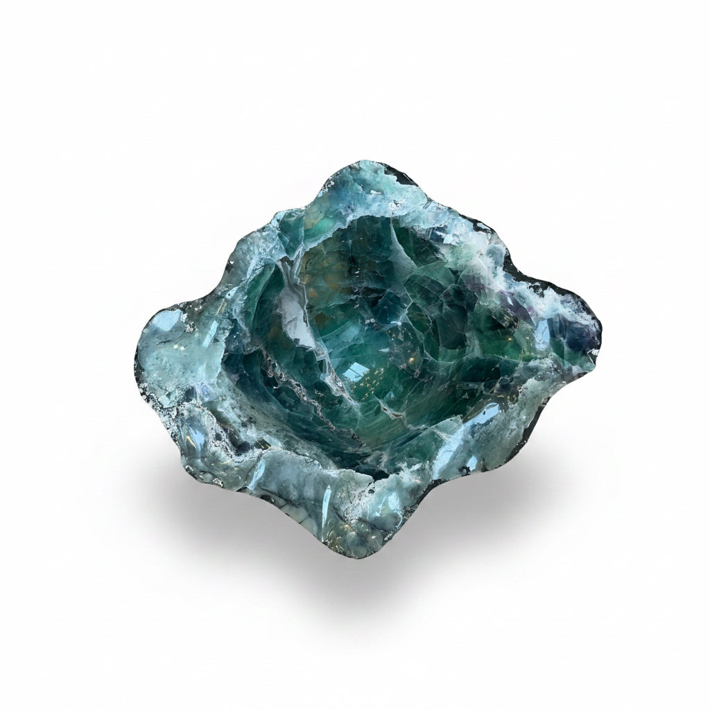 Fluorite Bowl 43x38x14cm