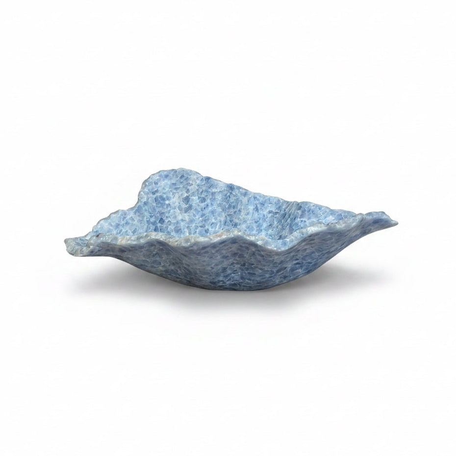 Blue Calcite Bowl E